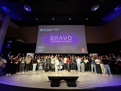 Podium des participants